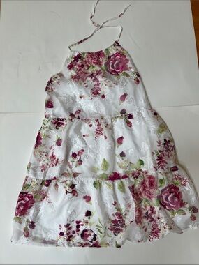 The Children's Place Girl's Floral Halter Dress 10/12